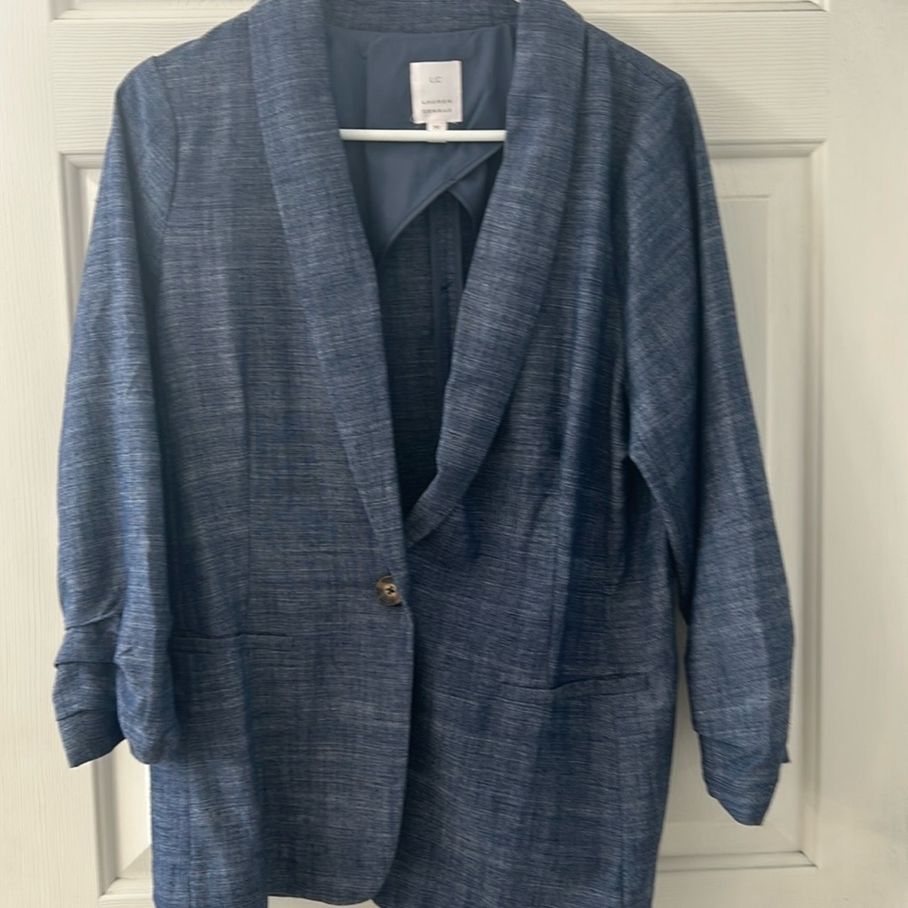 Blue jacket